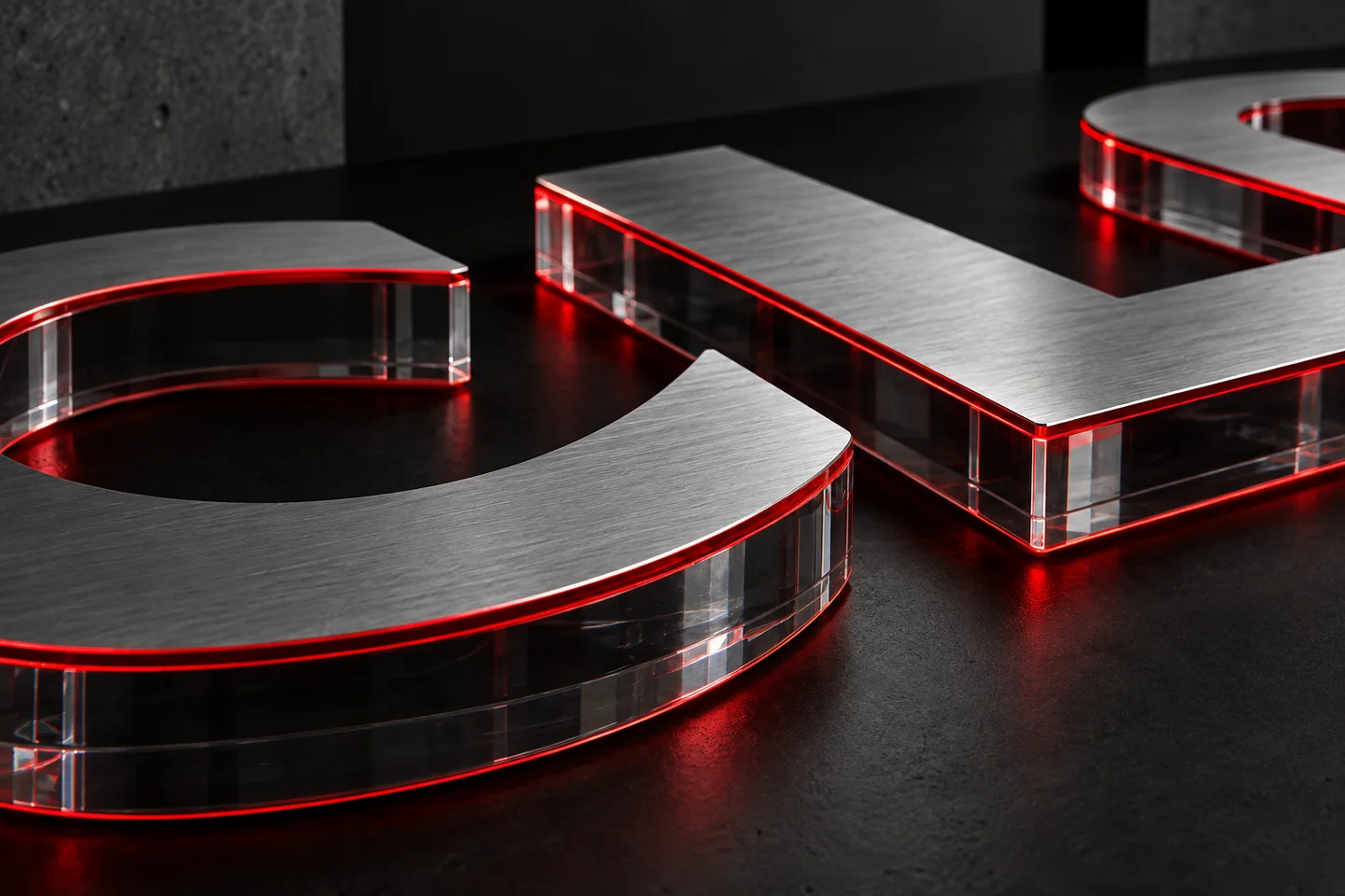 Acrylic Dimensional Letters